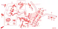 GUIDON   TE DE FOURCHE pour Honda CROSSRUNNER 800 de 2015
