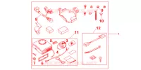 ALARME pour Honda CB 1000 R de 2010