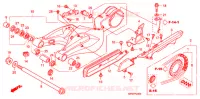 BRAS OSCILLANT pour Honda CB 1000 R de 2010