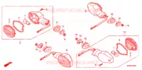 CLIGNOTANT pour Honda CB 1000 R de 2010