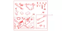 ALARME pour Honda CB 1000 R ABS de 2010