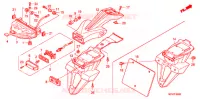 FEU ARRIERE pour Honda CB 1000 R ABS de 2010