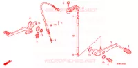 PEDALE pour Honda CB 1000 R ABS de 2010