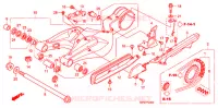 BRAS OSCILLANT pour Honda CB 1000 R ABS de 2010