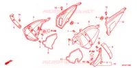 COUVERCLES LATERAUX pour Honda CB 1000 R ABS de 2010