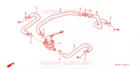 COMMANDE INJECTION D'AIR SOUPAPE pour Honda CB 1300 de 2005