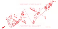 SILENCIEUX D'ECHAPPEMENT pour Honda CB 1300 de 2005