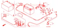 BATTERIE pour Honda CB 1300 de 2005