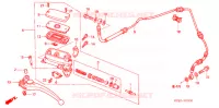 MAITRE CYLINDRE pour Honda CB 1300 de 2005