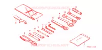OUTIL pour Honda CB 1300 de 2005