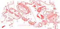 FILTRE A AIR pour Honda CB 1300 de 2006