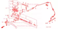 MAITRE CYLINDRE pour Honda CB 1300 de 2006