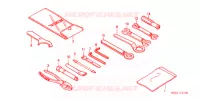 OUTIL pour Honda CB 1300 de 2006