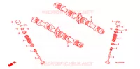 ARBRE A CAMES   SOUPAPE pour Honda CB 1300 SUPER FOUR de 2008