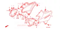 COUVERCLES LATERAUX pour Honda CB 1300 ABS FAIRING de 2009