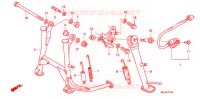 BEQUILLE pour Honda CBF 1000 F ABS de 2011