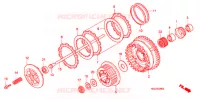 EMBRAYAGE pour Honda CBF 1000 F ABS de 2011
