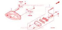 FEU ARRIERE pour Honda CBF 1000 F ABS de 2011