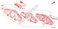 COMPTEUR pour Honda CBF 1000 F ABS de 2011