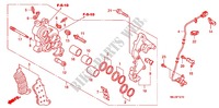 ETRIER DE FREIN AVANT DROIT (CBF1000FA/FS/FT) pour Honda CBF 1000 F ABS de 2011