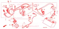 BATTERIE pour Honda CBF 1000 F ABS de 2011