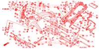CADRE pour Honda CBF 1000 F ABS de 2011