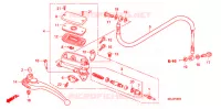 MAITRE CYLINDRE pour Honda CBF 1000 F ABS de 2011