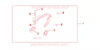 PORTE BAGAGES pour Honda CBF 1000 F ABS de 2011