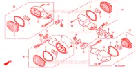 CLIGNOTANT (1) pour Honda CBR 600 RR de 2008