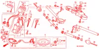 GUIDON   TE DE FOURCHE pour Honda CBR 600 RR de 2008