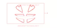 KIT DECO RACING pour Honda CBR 600 RR de 2008