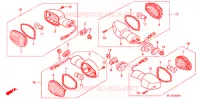 CLIGNOTANT (1) pour Honda CBR 600 RR de 2008