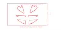 KIT DECO RACING pour Honda CBR 600 RR de 2008