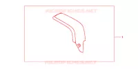 PROTECTION D'ECHAPPEMENT pour Honda CBR 600 RR de 2008