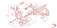 ETRIER DE FREIN AVANT pour Honda WAVE 110 front brake disk de 2012