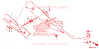 SILENCIEUX D'ECHAPPEMENT pour Honda WAVE 110 front brake disk de 2012