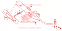 SILENCIEUX D'ECHAPPEMENT pour Honda WAVE 110 front brake disk de 2014