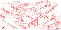 BRAS OSCILLANT pour Honda CBR 600 RR de 2009