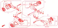 CLIGNOTANT (3) pour Honda CBR 600 RR de 2009