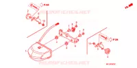 FEU ARRIERE pour Honda CBR 600 RR de 2009