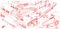 BRAS OSCILLANT pour Honda CBR 600 RR de 2010