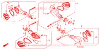 CLIGNOTANT (3) pour Honda CBR 600 RR de 2010