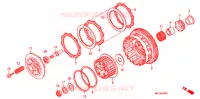 EMBRAYAGE pour Honda CBR 600 RR de 2010