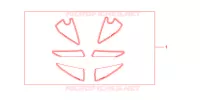 KIT DECO RACING pour Honda CBR 600 RR de 2010
