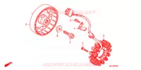 ALTERNATEUR pour Honda CBR 600 RR WHITE de 2010