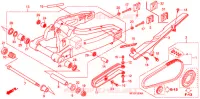 BRAS OSCILLANT pour Honda CBR 600 RR de 2010