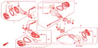 CLIGNOTANT (3) pour Honda CBR 600 RR de 2010