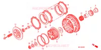 EMBRAYAGE pour Honda CBR 600 RR de 2010