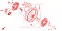ROUE AVANT pour Honda CBR 600 RR de 2010