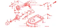 POMPE A HUILE   CARTER D'HUILE pour Honda PAN EUROPEAN 1300 ABS de 2009